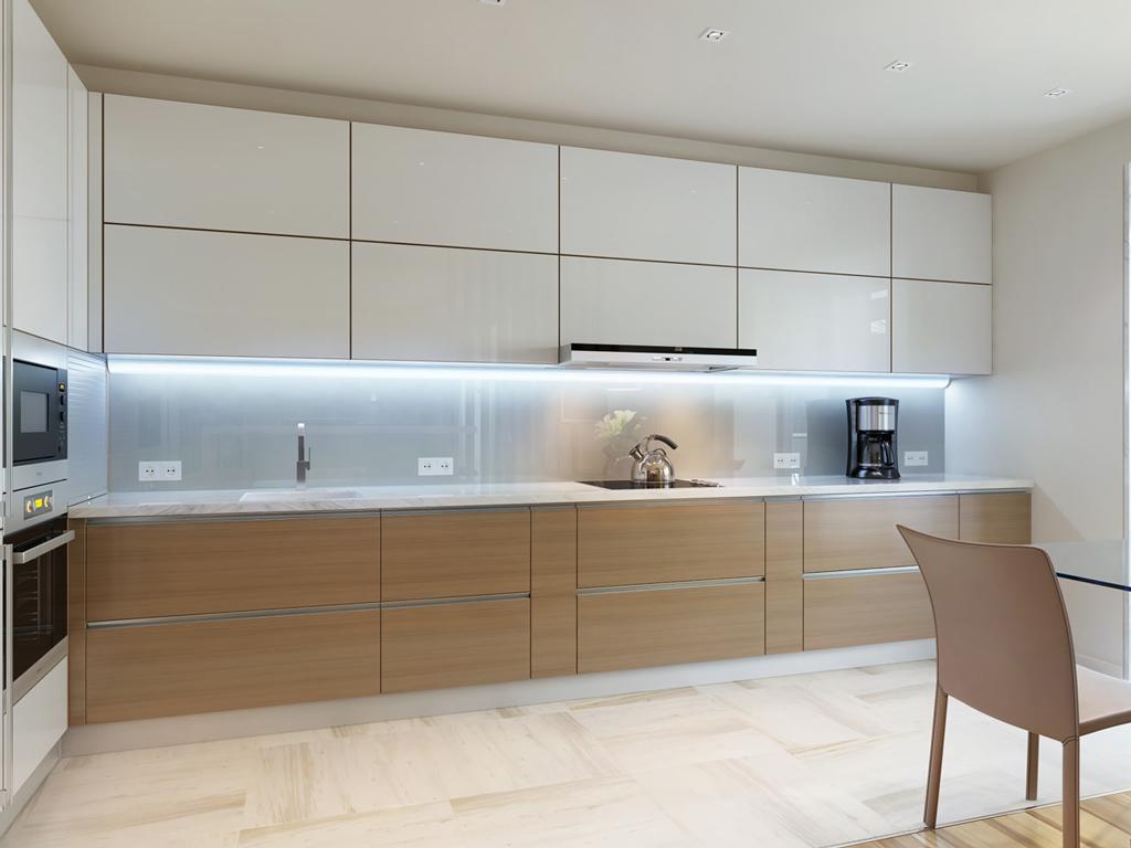 دکوراسیون و طراحی داخلی نورپردای آشپزخانه