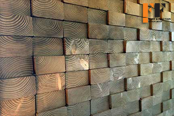 چوب، متریال دکوراتیو و عنصر گرم