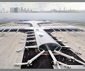 طراحی شگفت انگیز فرودگاه شنژن چین