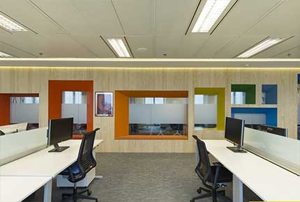 طراحی داخلی دفتر کار 