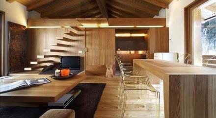 طراحی داخلی چوب